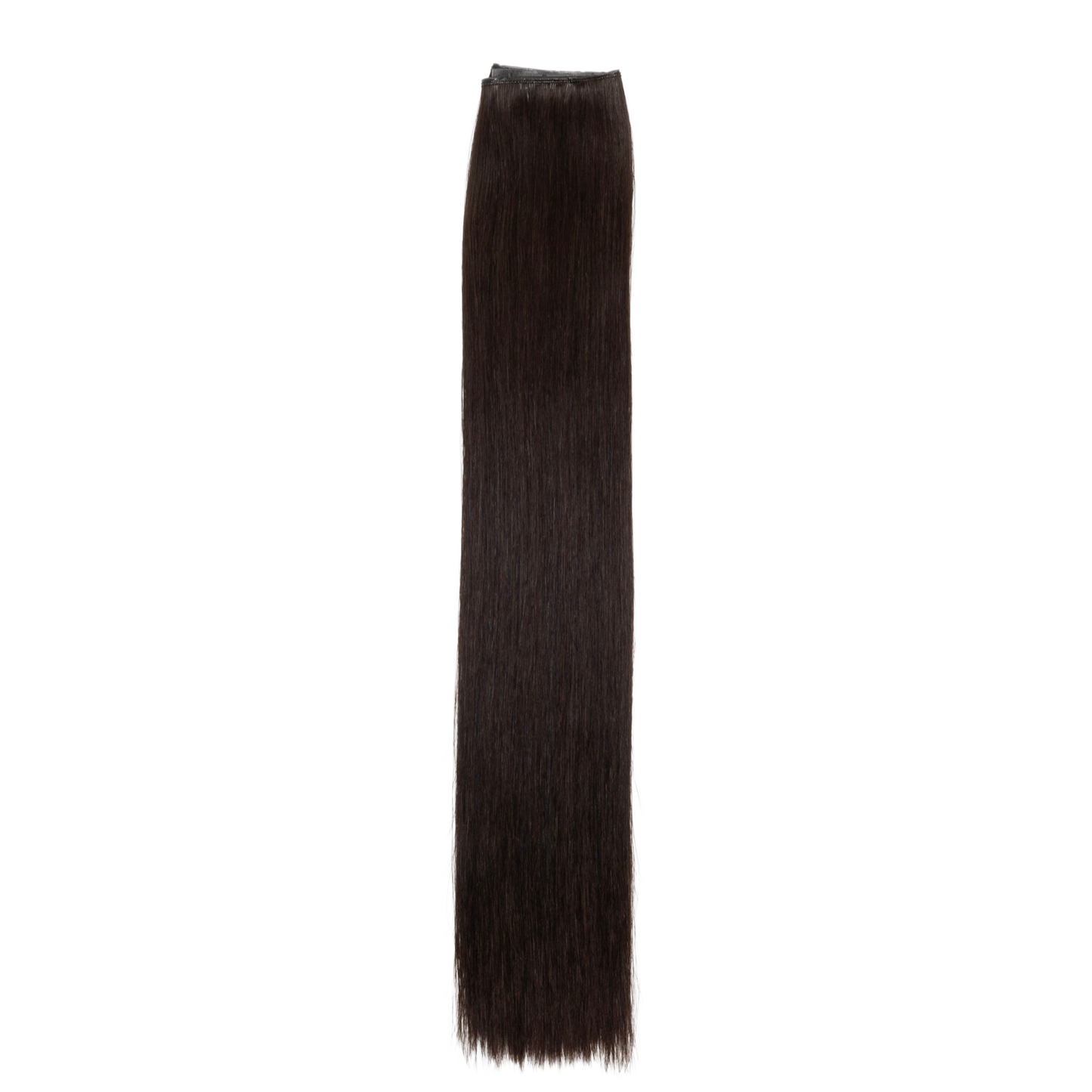 1B Soft Black - No Sew Weft Extensions Straight