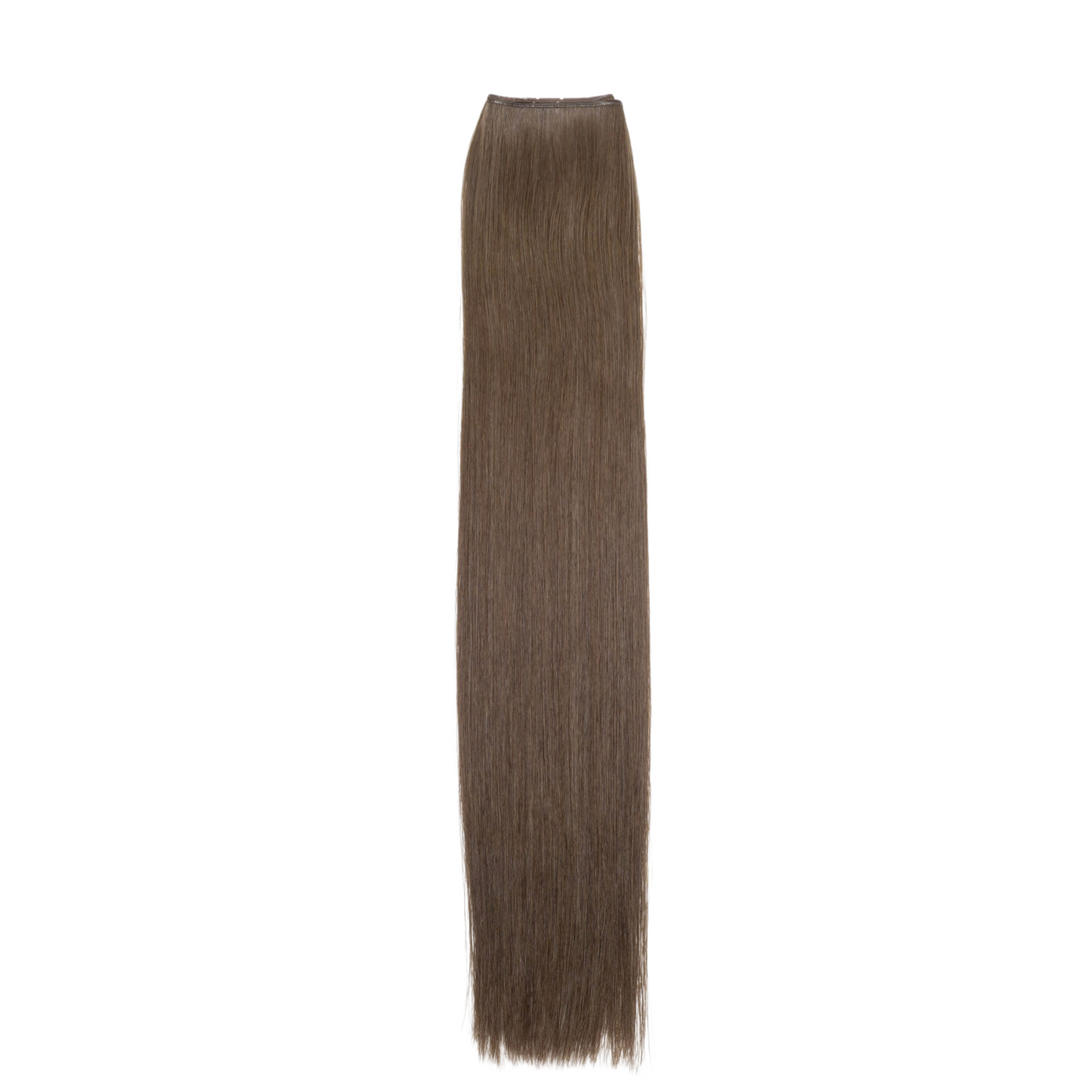 4AB Medium Ash Brown - No Sew Weft Extensions Straight