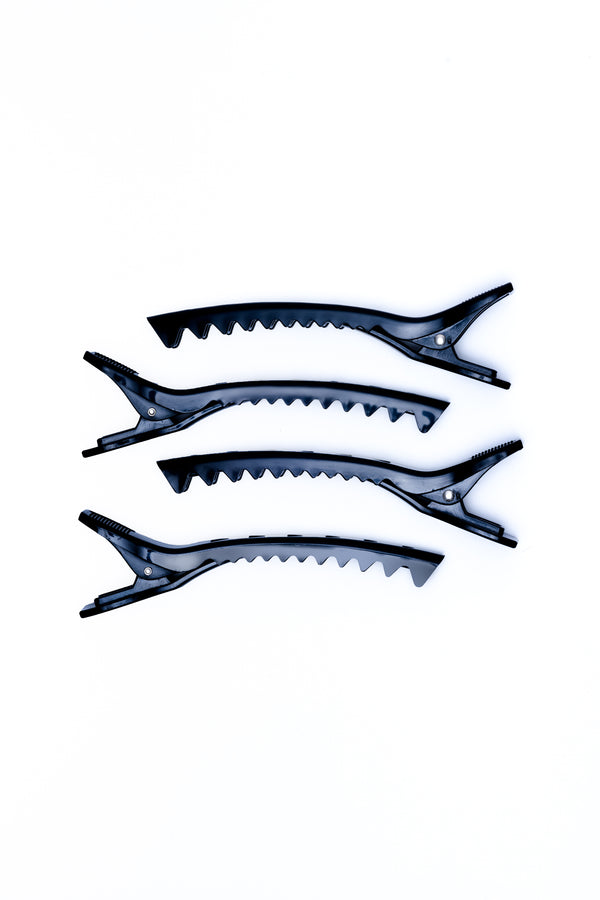 Secure AQUA® Hand-Tied Extension Clips for styling