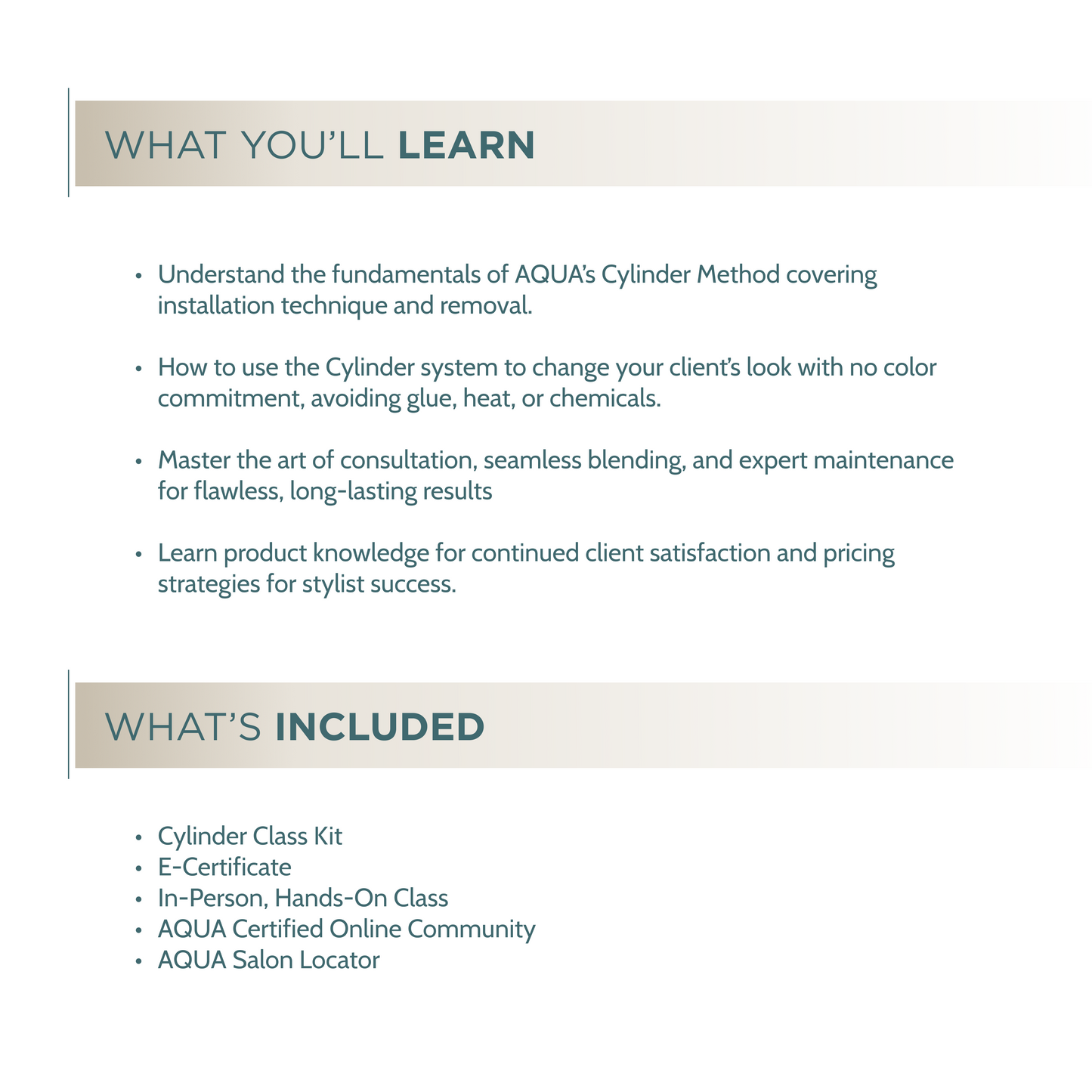 Cylinder - In Person Certification