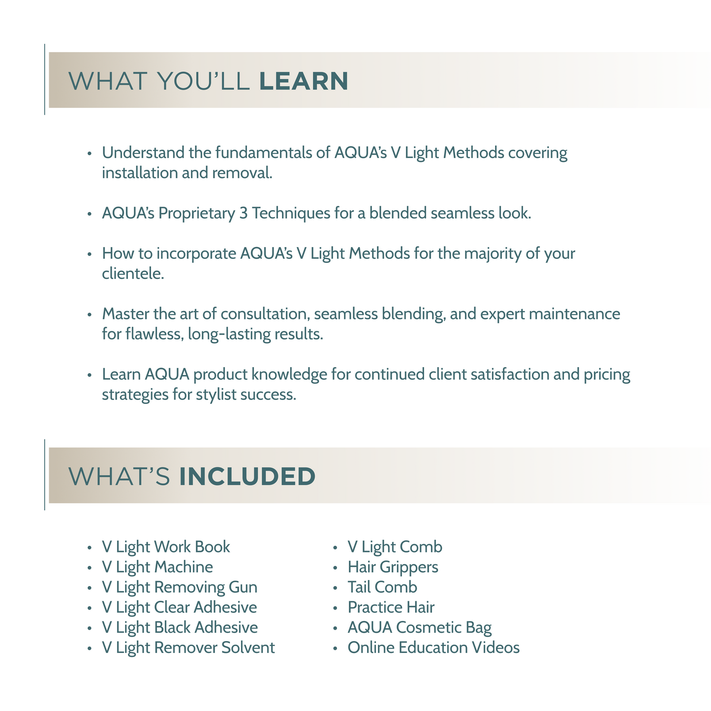 V Light - Live Virtual Certification