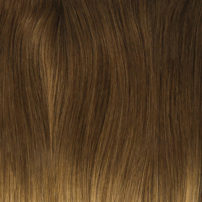 #4 Medium Brown Ultra Narrow Clip In Hair Extensions