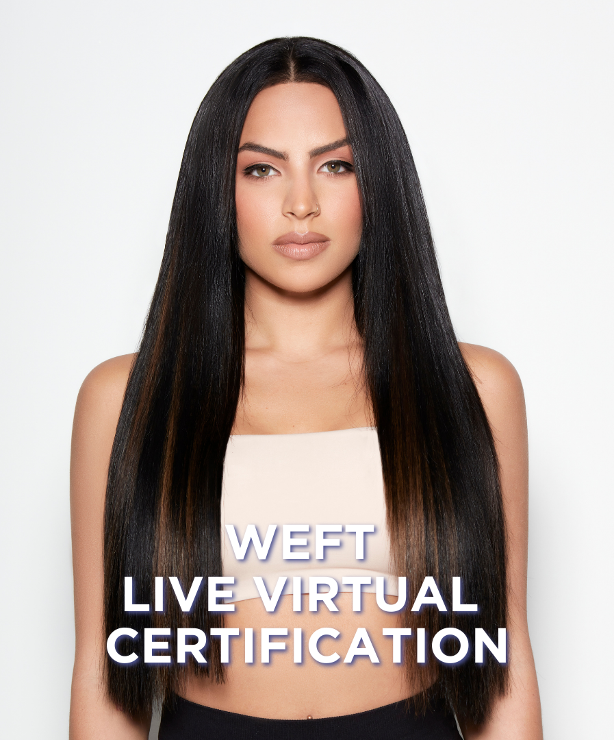 Aqua Hair Extensions Weft Live Virtual Certification Aqua Hair Extensions 8158