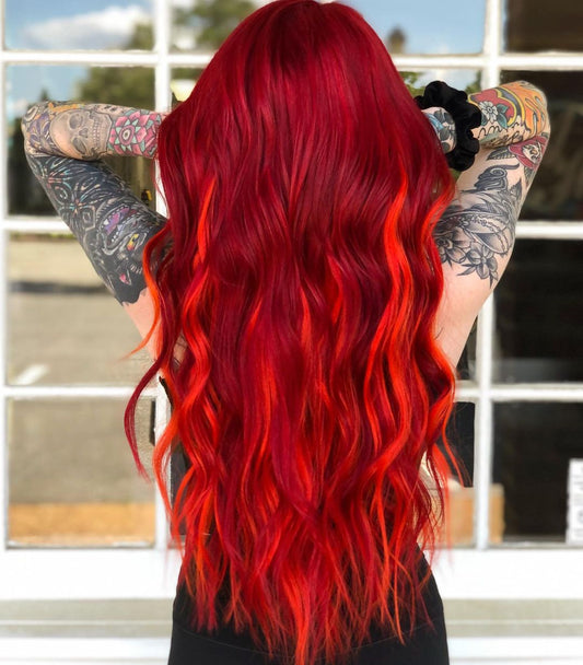 Red Hair Extensions
