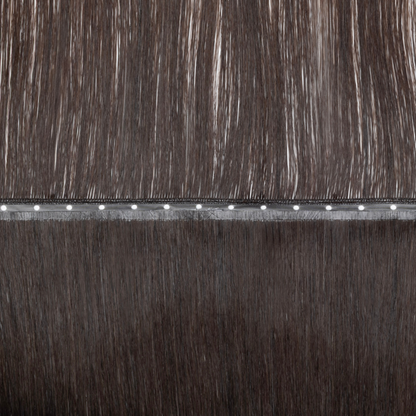 1B Soft Black - No Sew Weft Extensions Straight