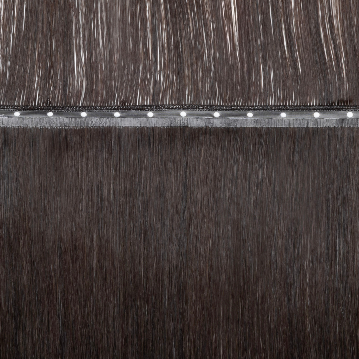 1B Soft Black - No Sew Weft Extensions Straight