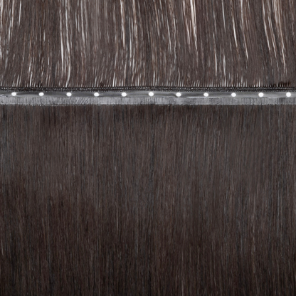 1B Soft Black - No Sew Weft Extensions Straight