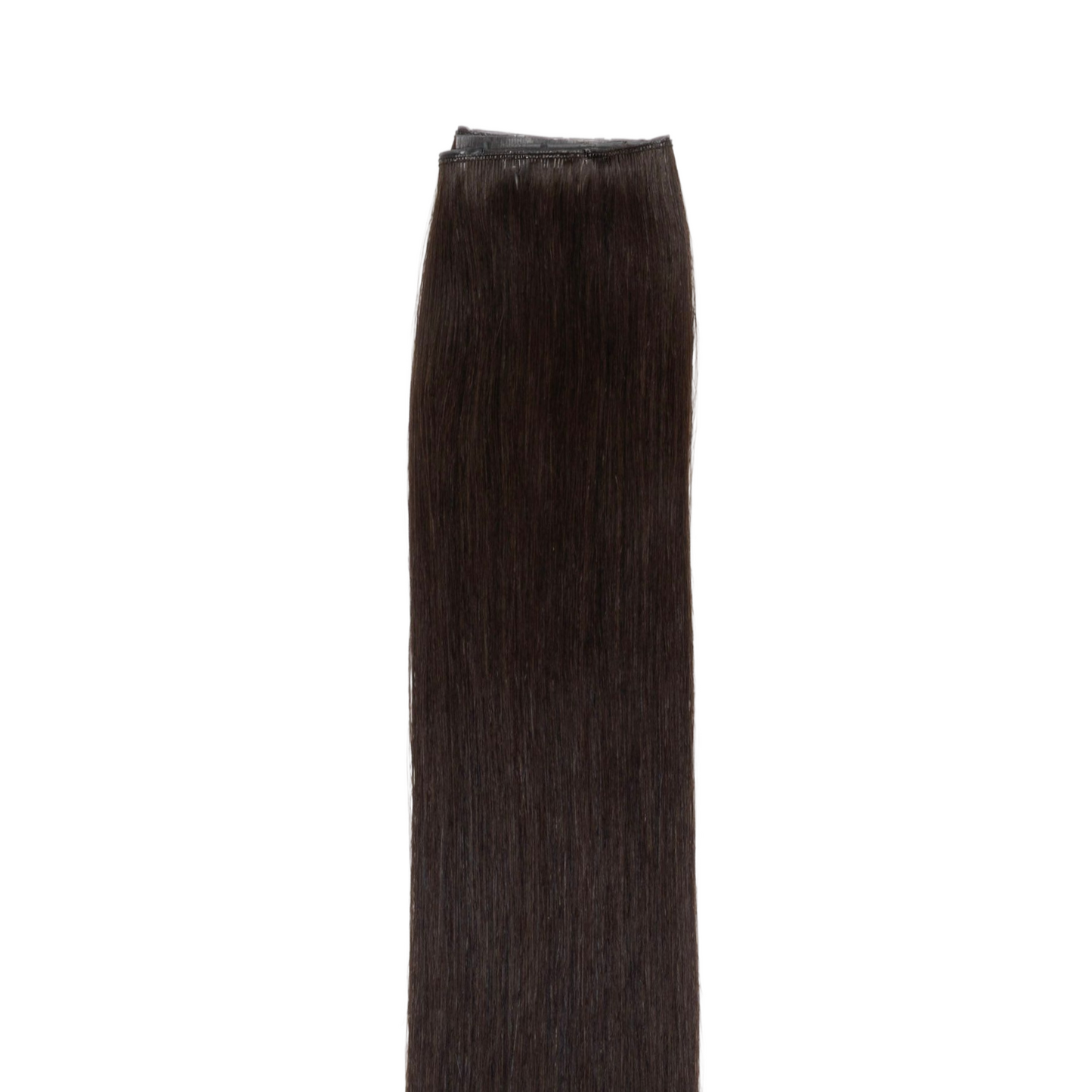 1B Soft Black - No Sew Weft Extensions Straight