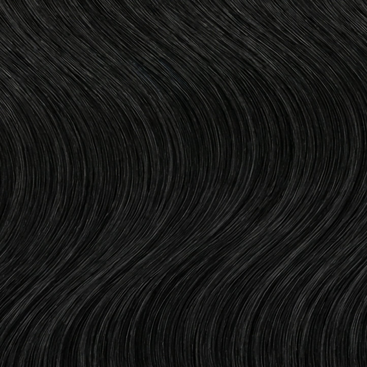 1N Natural Black - Slim Machine Weft