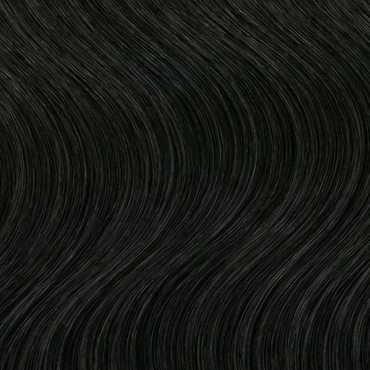 1N Natural Black - Slim Machine Weft
