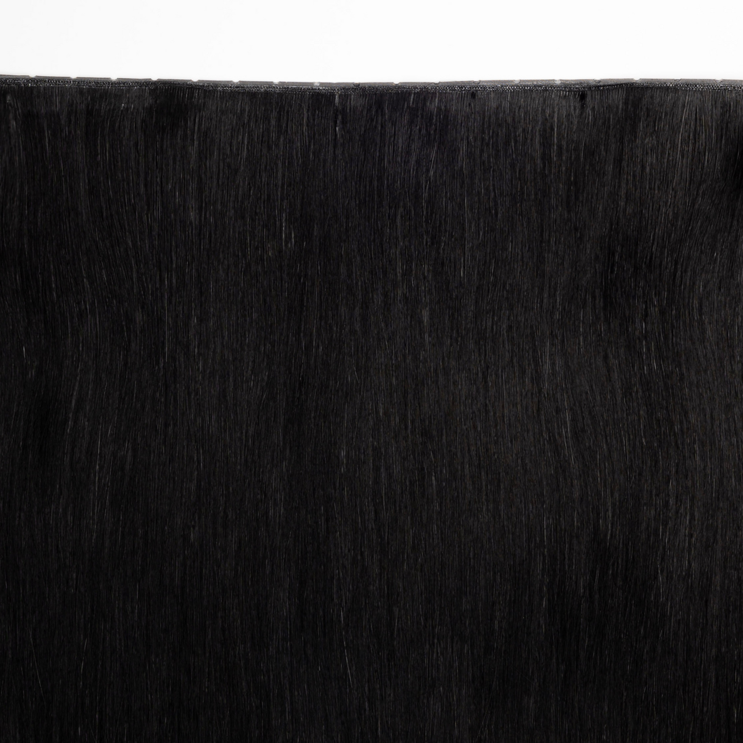 1 Black- No Sew Weft Extensions Straight