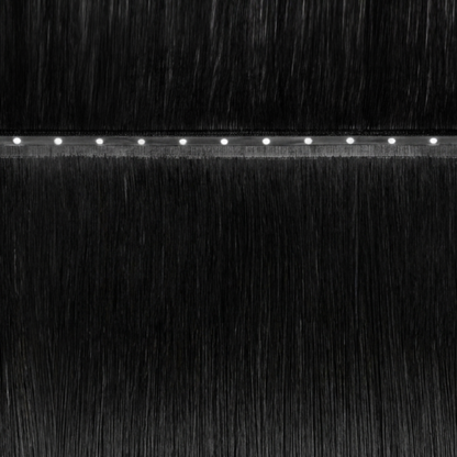 1 Black- No Sew Weft Extensions Straight