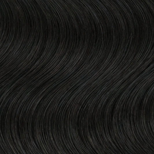 1 Black - Slim Machine Weft
