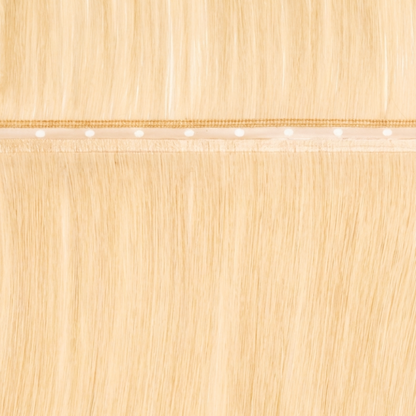 22 Light Blonde -No Sew Weft Extensions Straight