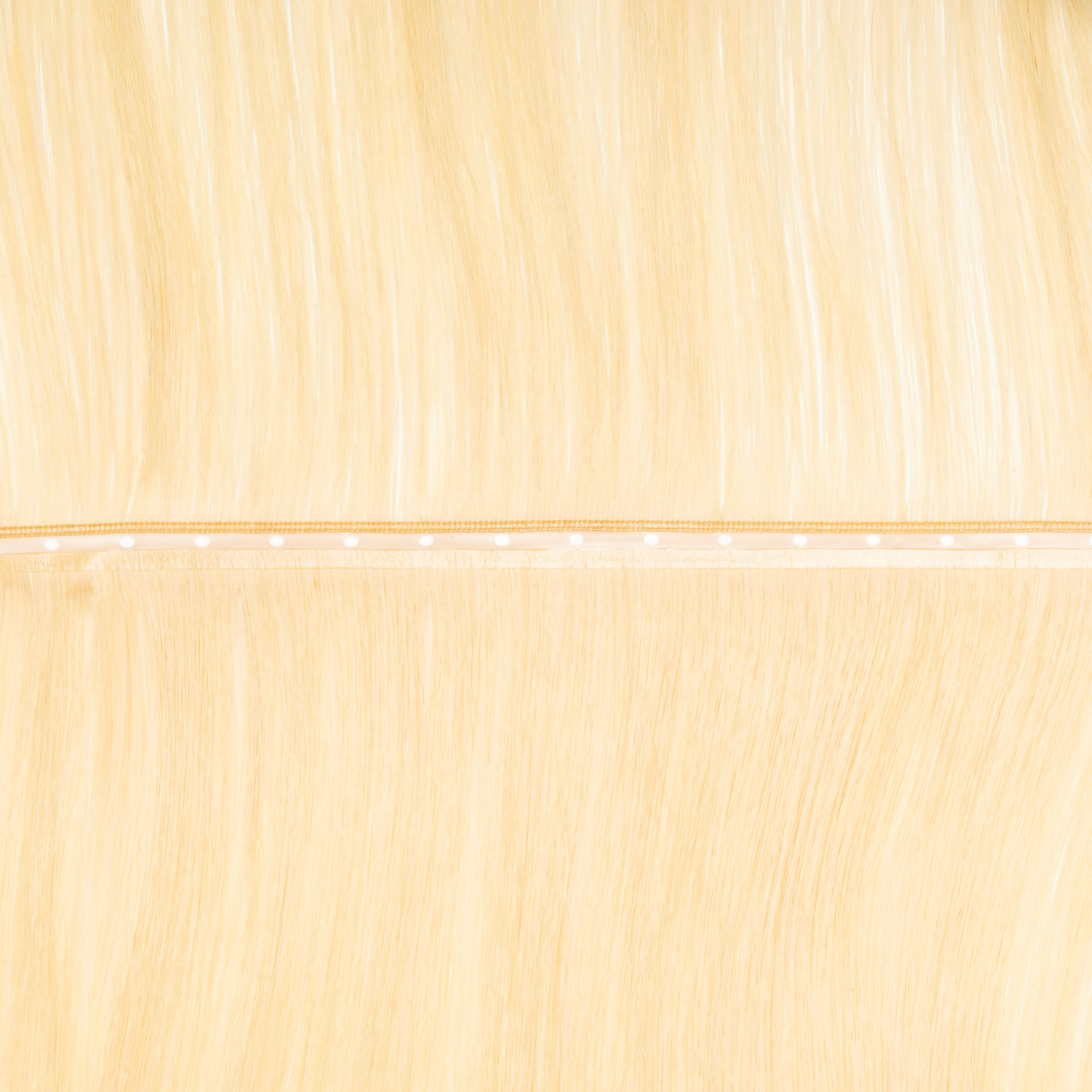 24 Light Golden Blonde - No Sew Weft Extensions Straight