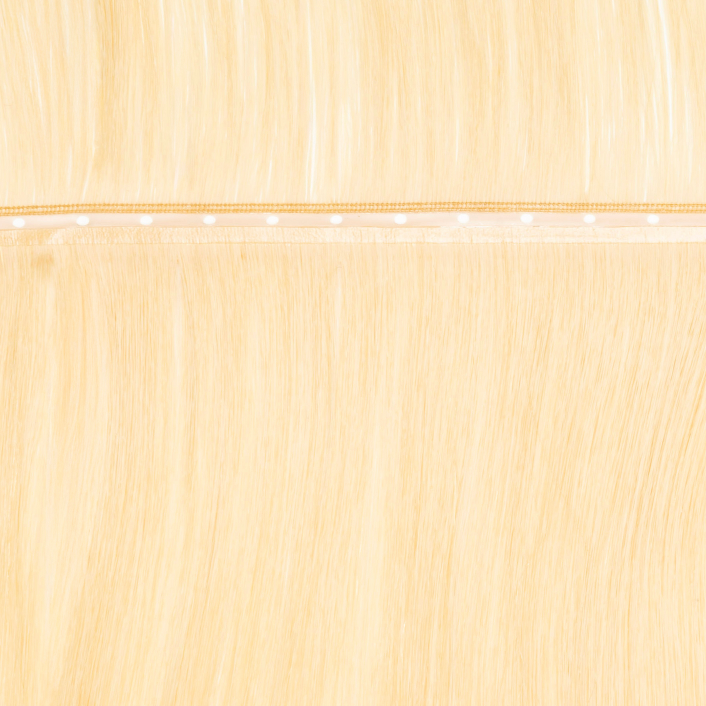 24 Light Golden Blonde - No Sew Weft Extensions Straight