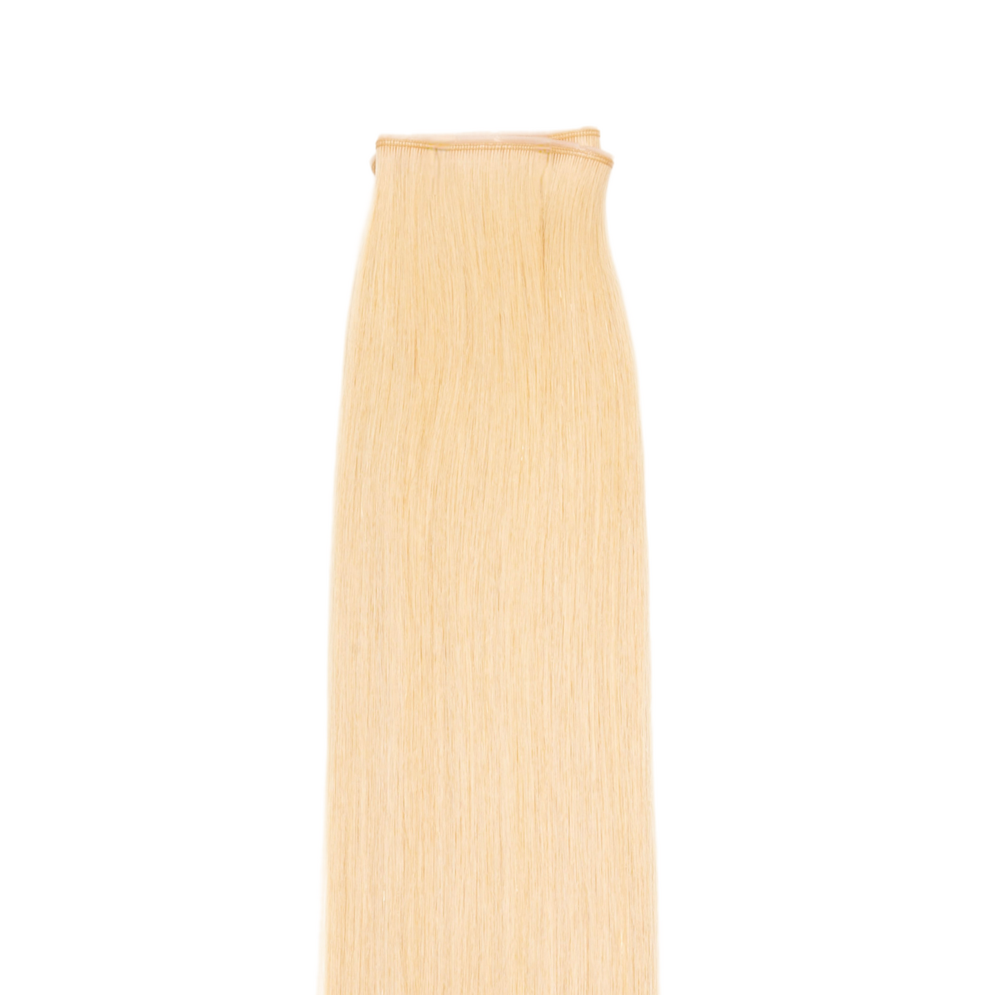 24 Light Golden Blonde - No Sew Weft Extensions Straight