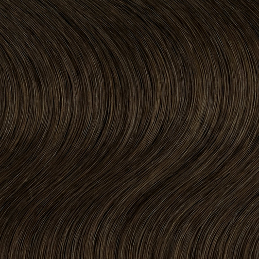 2 Dark Brown - Slim Machine Weft