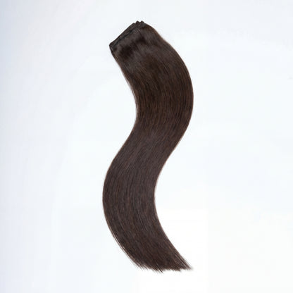 2 Dark Brown - Slim Machine Weft