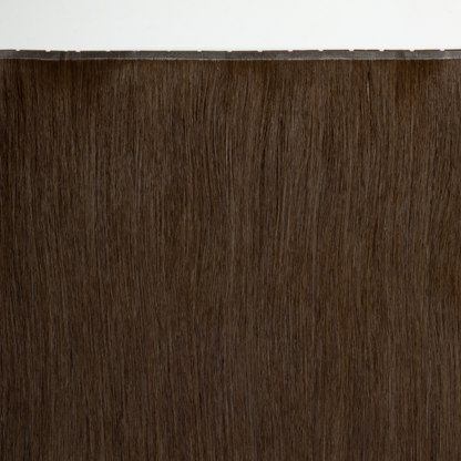 2 Dark Brown -No Sew Weft Extensions Straight