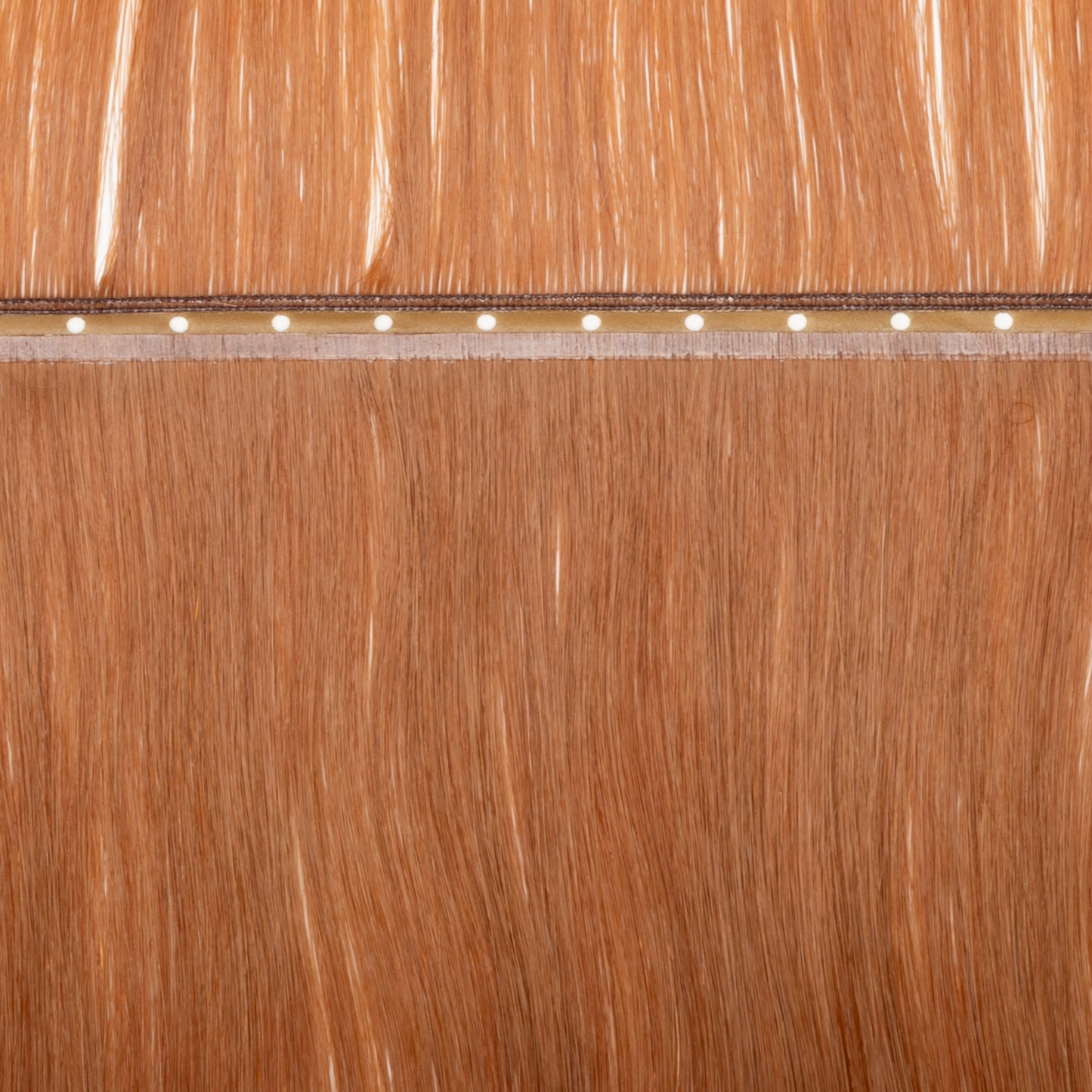 33 Copper Red - No Sew Weft Extensions Straight