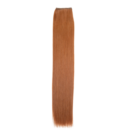 33 Copper Red - No Sew Weft Extensions Straight
