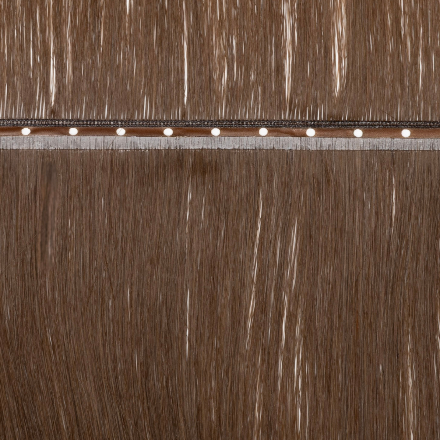 4 Medium Brown - No Sew Weft Extensions Straight