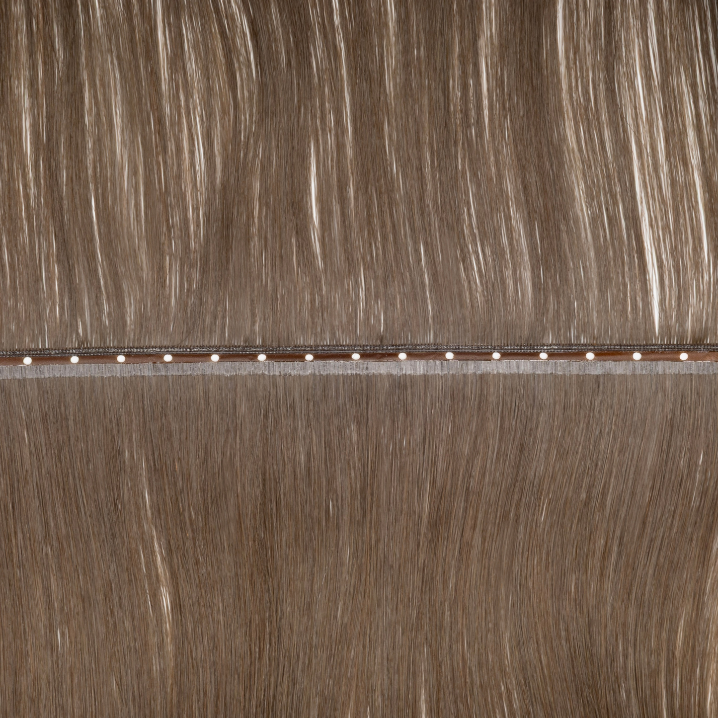 4AB Medium Ash Brown - No Sew Weft Extensions Straight
