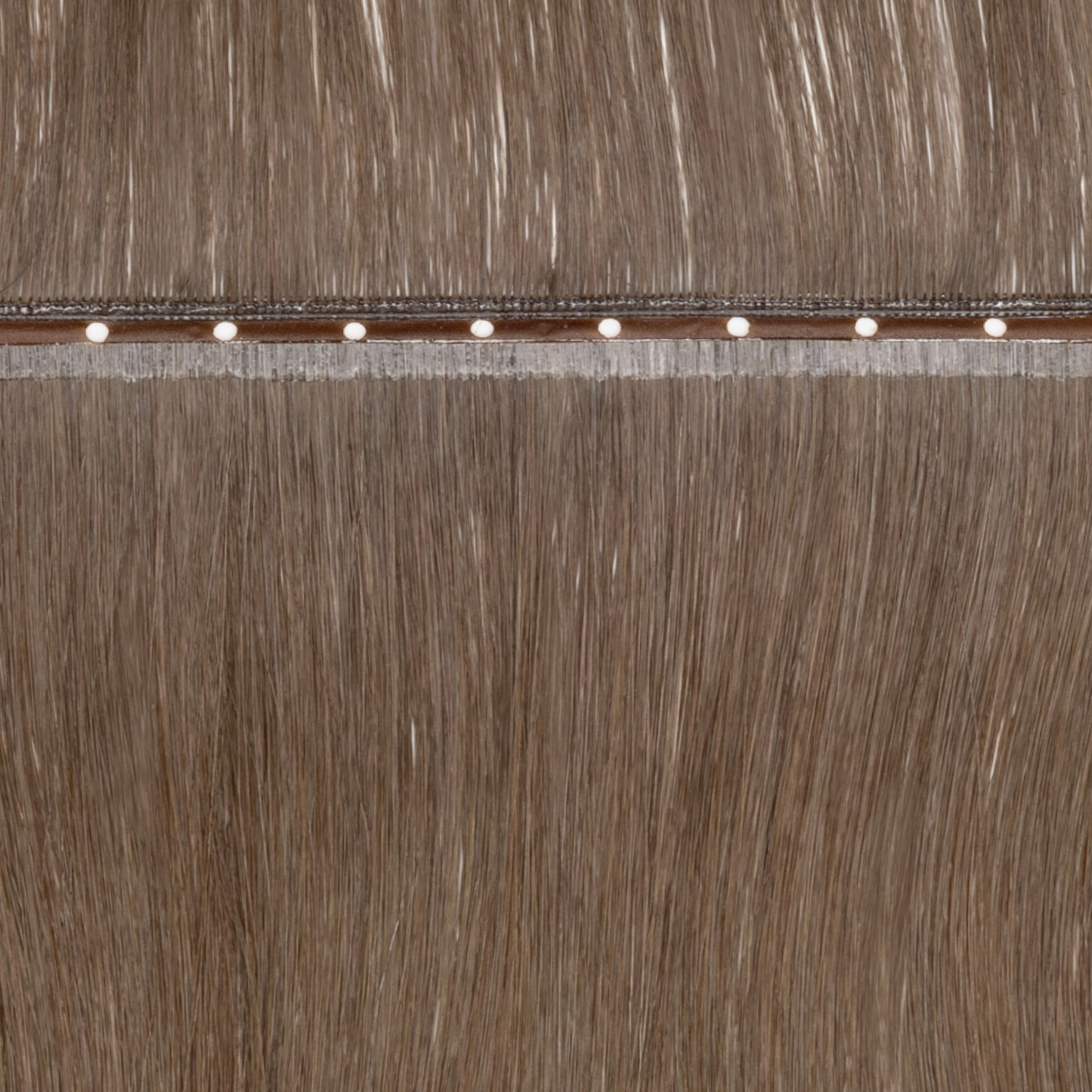 4AB Medium Ash Brown - No Sew Weft Extensions Straight