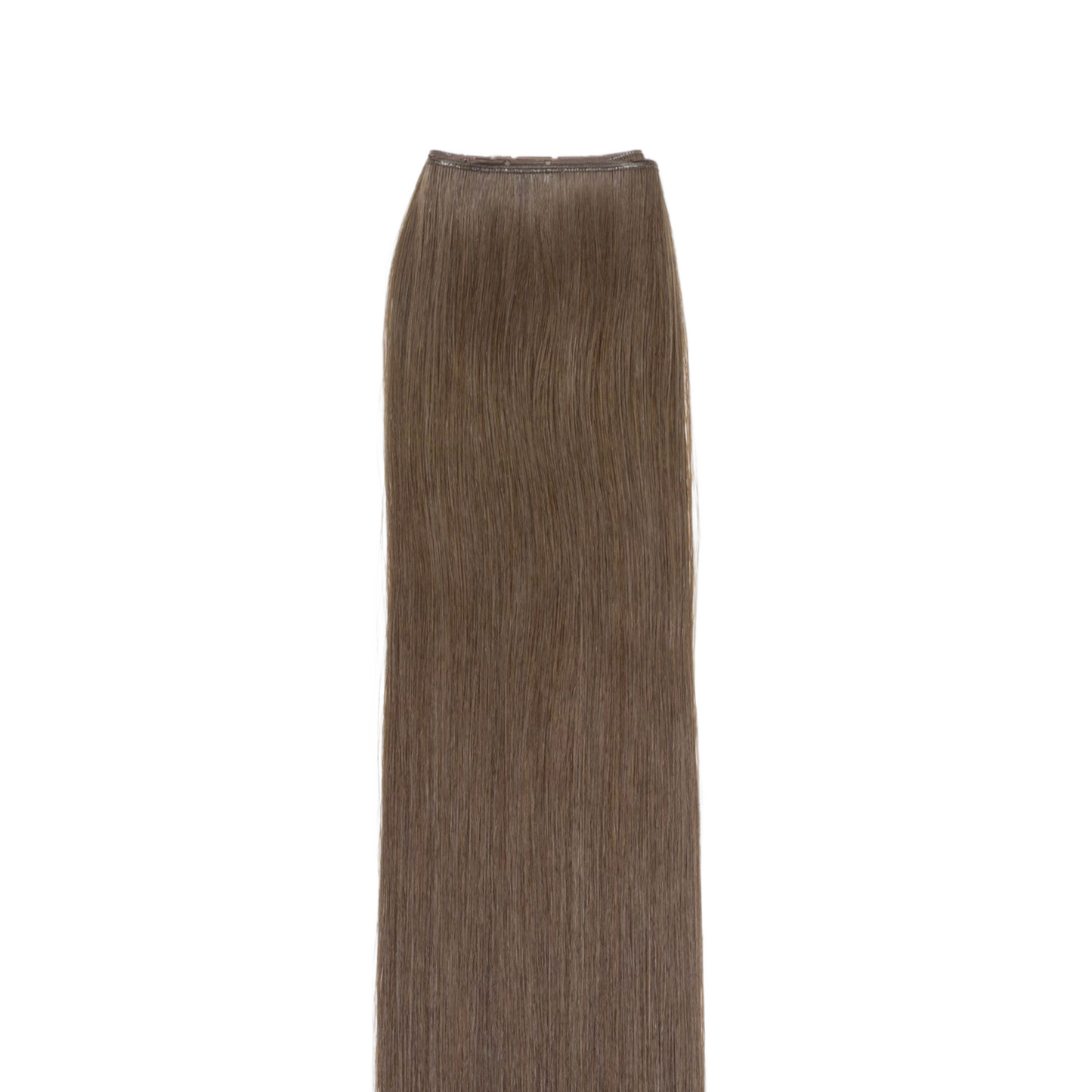 4AB Medium Ash Brown - No Sew Weft Extensions Straight
