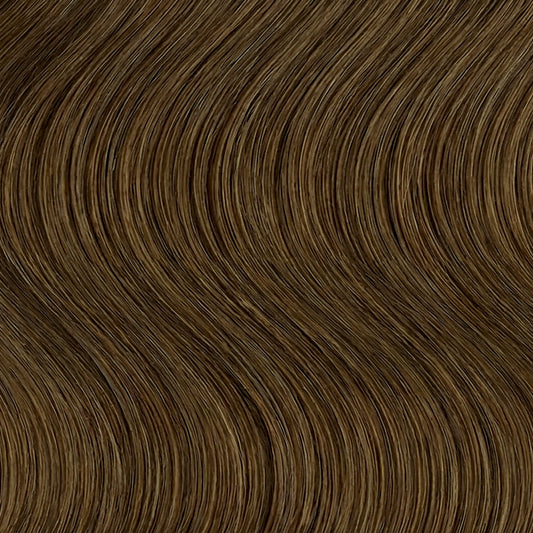 4 Medium Brown - Slim Machine Weft