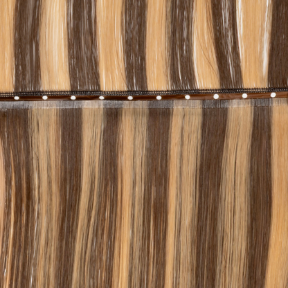 4/12 Duo Tone - No Sew Weft Extensions Straight