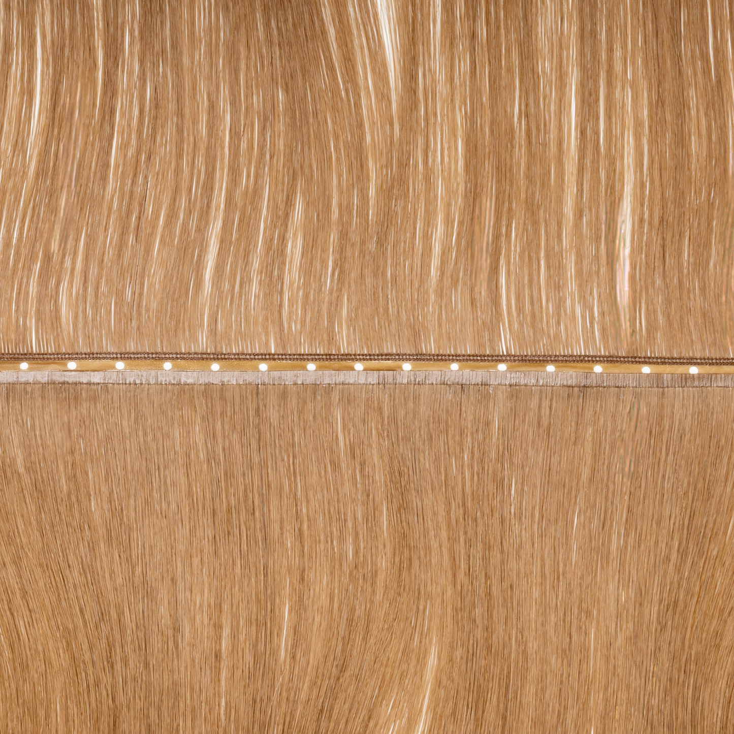 6 Light Brown - No Sew Weft Extensions Straight