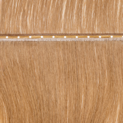 6 Light Brown - No Sew Weft Extensions Straight