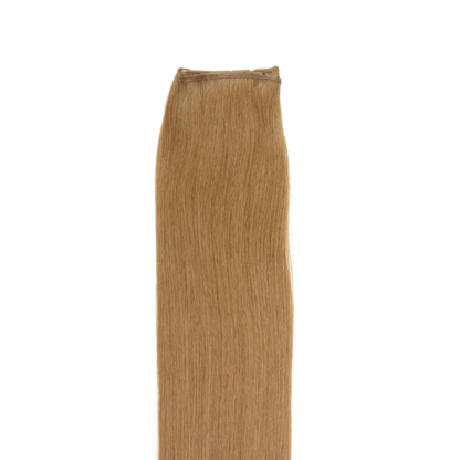 6 Light Brown - No Sew Weft Extensions Straight