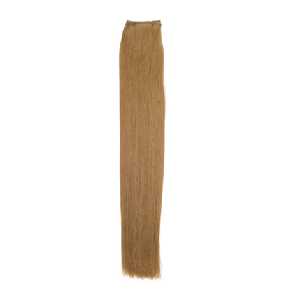 6 Light Brown - No Sew Weft Extensions Straight