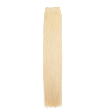 60A Most Platinum Ash -No Sew Weft Extensions Straight