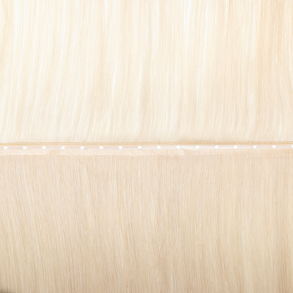 62 Icy Blonde - No Sew Weft Extensions Straight