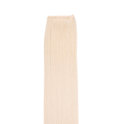 62 Icy Blonde - No Sew Weft Extensions Straight