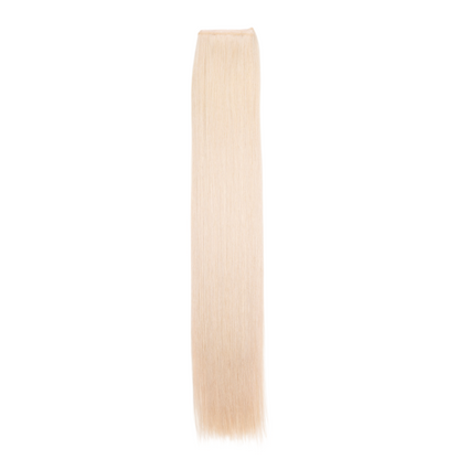 62 Icy Blonde - No Sew Weft Extensions Straight
