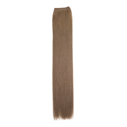 8AB Ash Brown - No Sew Weft Extensions