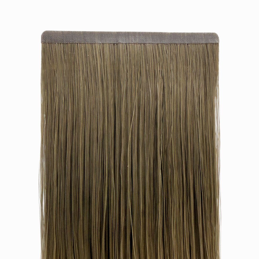 Slim Tape In - 8AB/60A Rooted, Golden Ash Brown/Ash Platinum