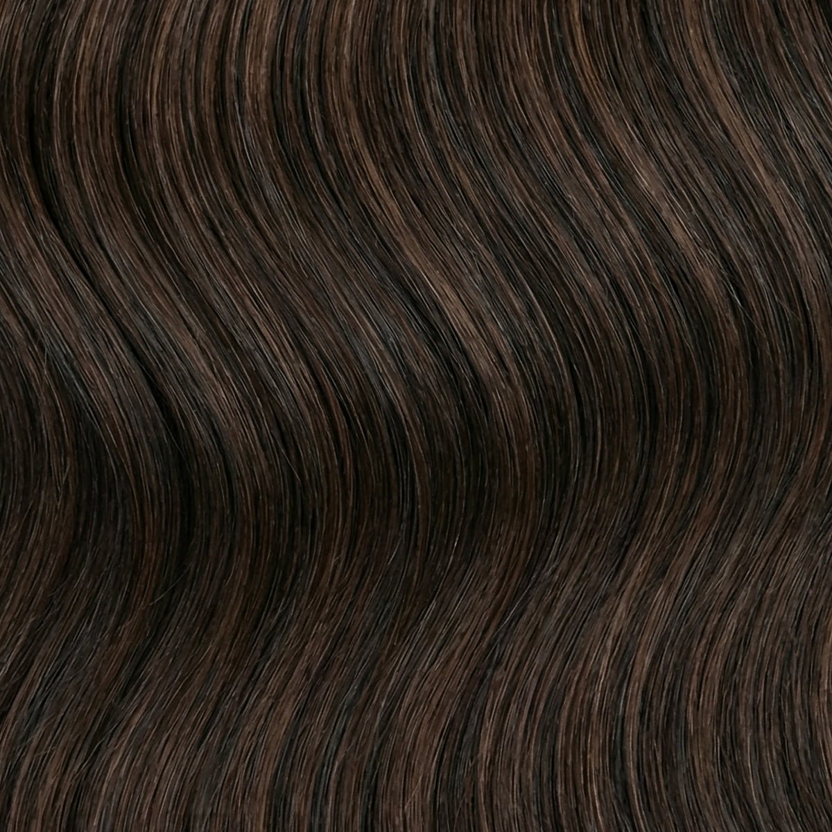Slim Tape In - 1B/4 Duo Tone, Soft Black/Medium Brown