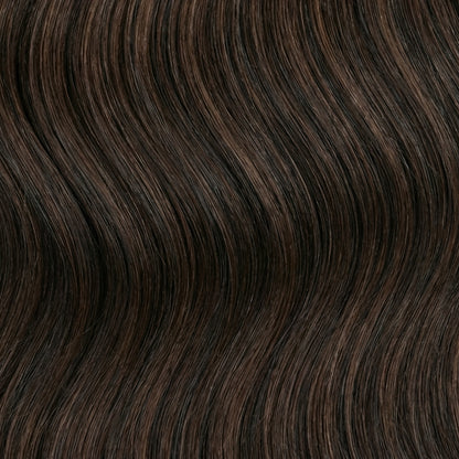 Slim Tape In - 1B/4 Duo Tone, Soft Black/Medium Brown