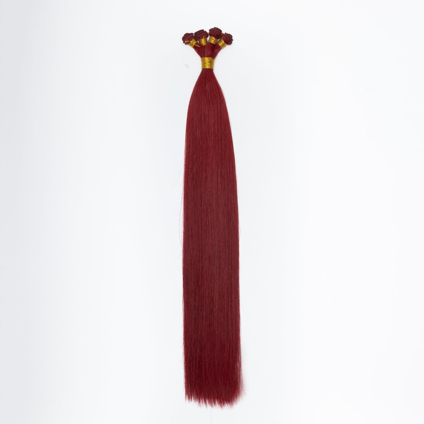 66/46 Mahogany Red/Intense Red - Hand Tied Weft