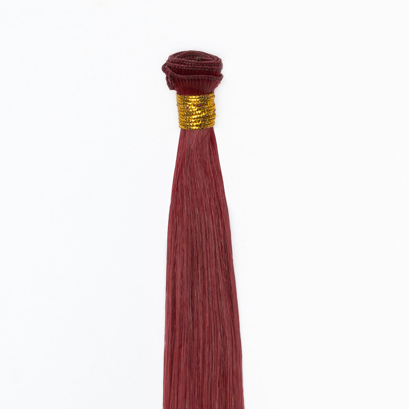 66/46 Mahogany Red/Intense Red - Hand Tied Weft