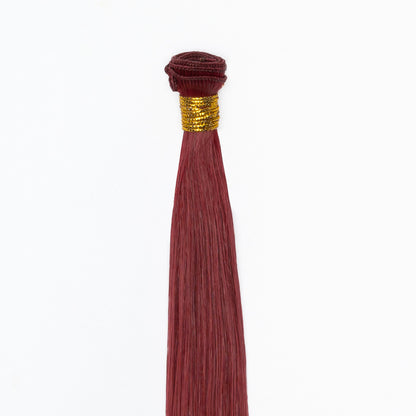 66/46 Mahogany Red/Intense Red - Hand Tied Weft