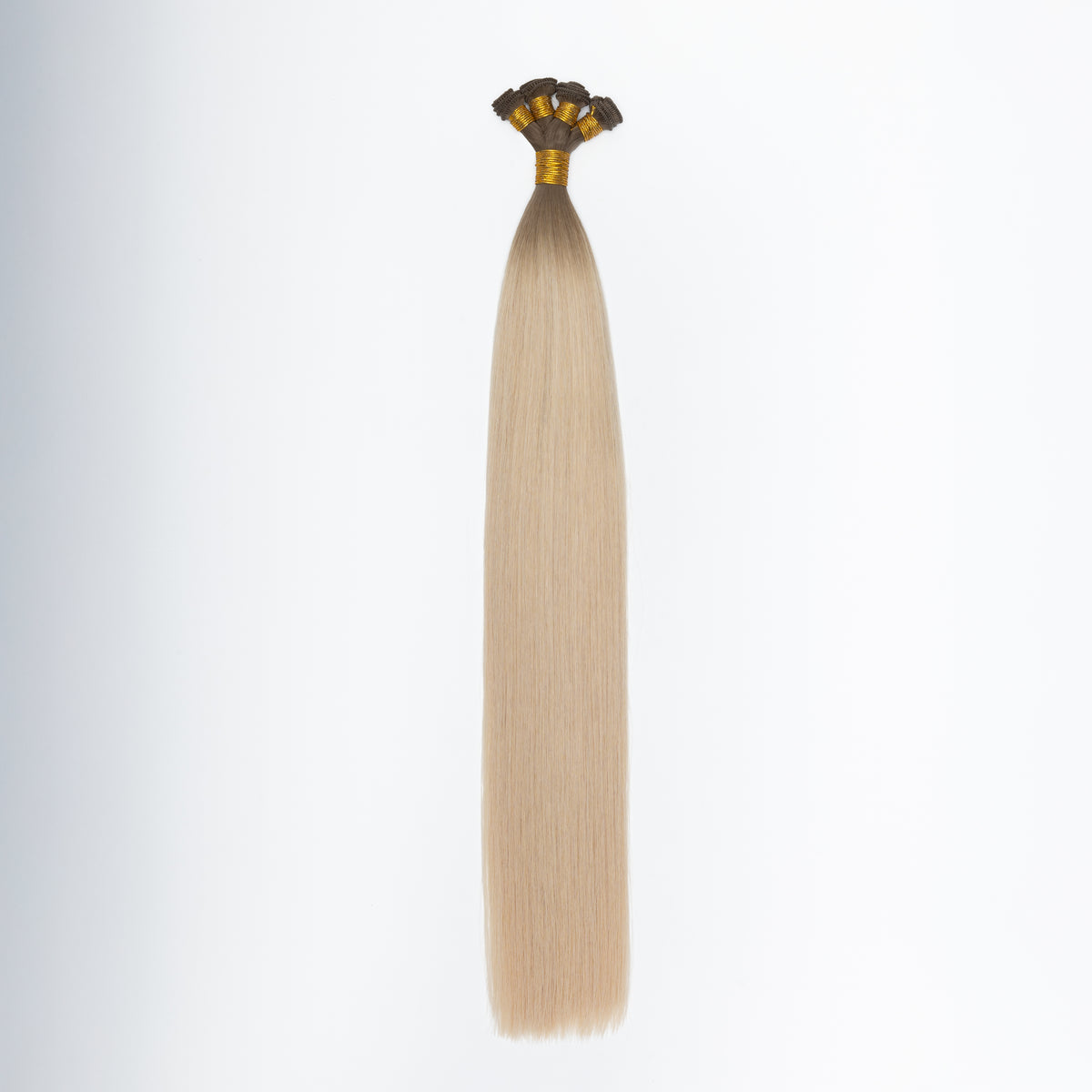 #8AB/60A Rooted - Straight Hand Tied Weft Hair Extensions by Aqua Hair ...
