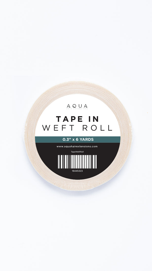 Premium Tape In Weft Hair Extensions Re-tape Roll for seamless results