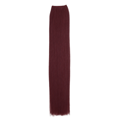 J99 Dark Burgundy - No Sew Weft Extensions Straight